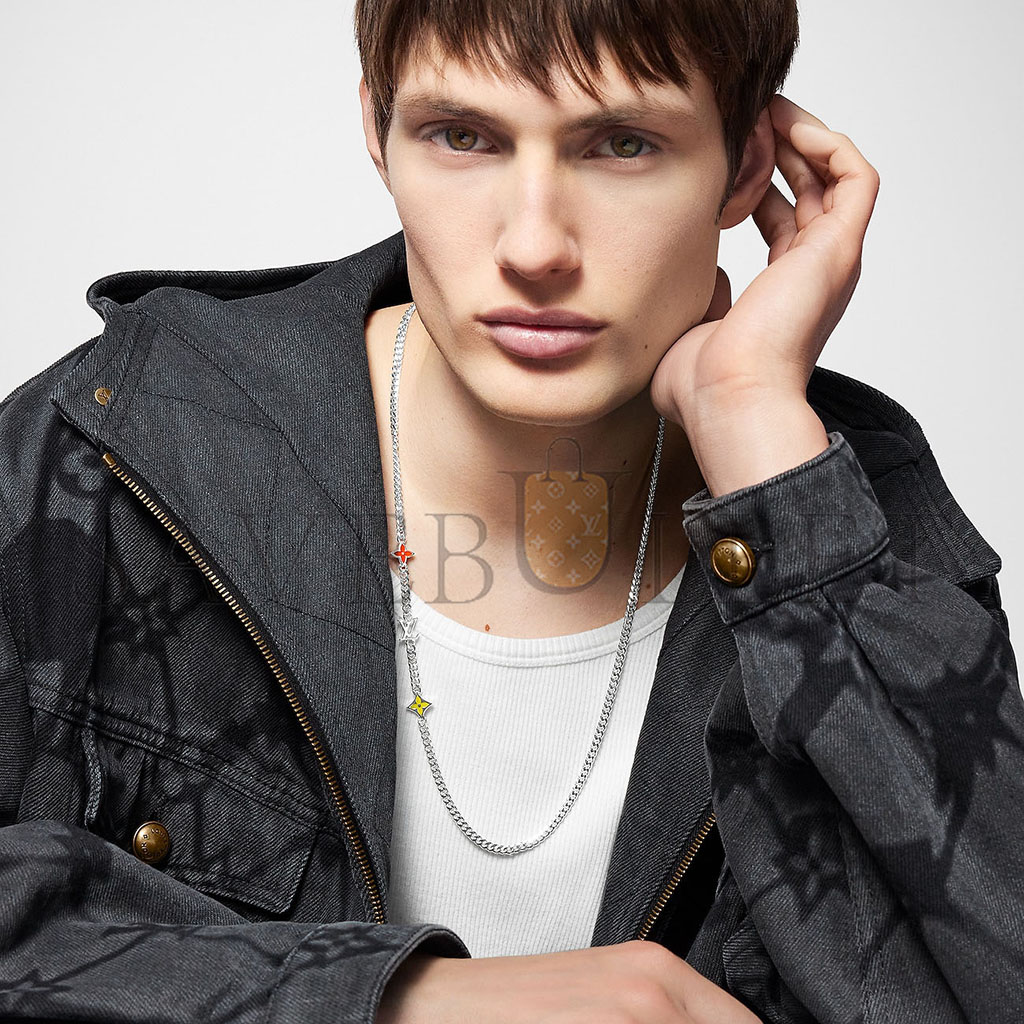 l**is V*t*n monogram row necklace m01951